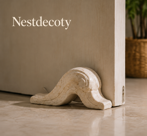 Nestdecoty Ocean Wave Sculptural Door Stop