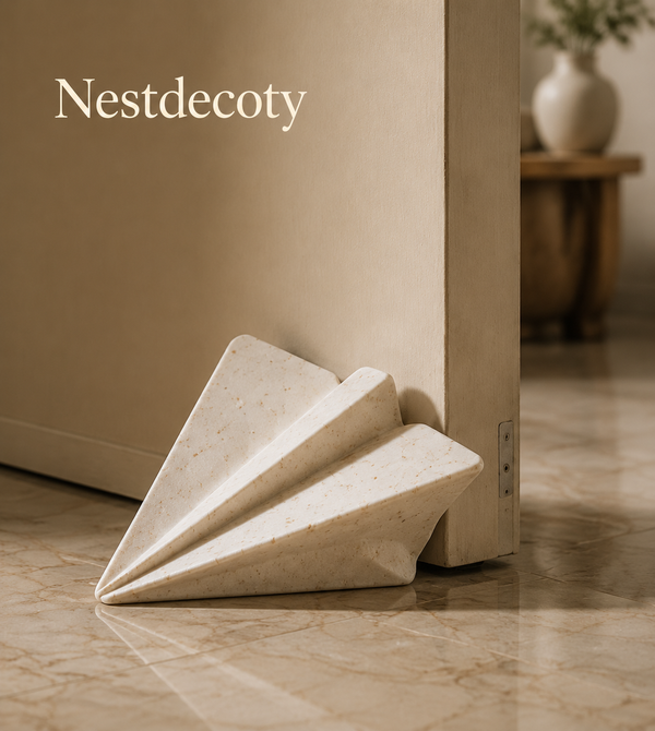 Nestdecoty Paper Plane Sculptural Door Stop
