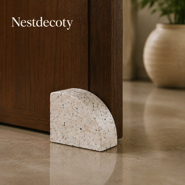 Nestdecoty Terrazzo Arch Sculptural Door Stop